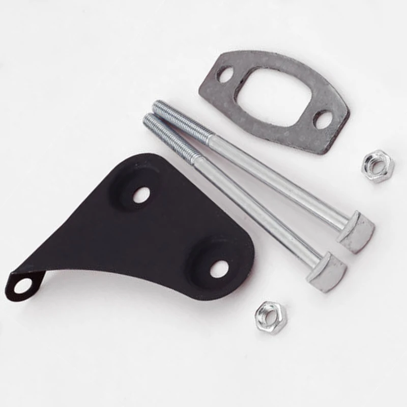 

Assembly Muffler Gasket Kit Attachment Bracket Fitting Kit Nuts Outdoor Accessories Bolts For 503218202