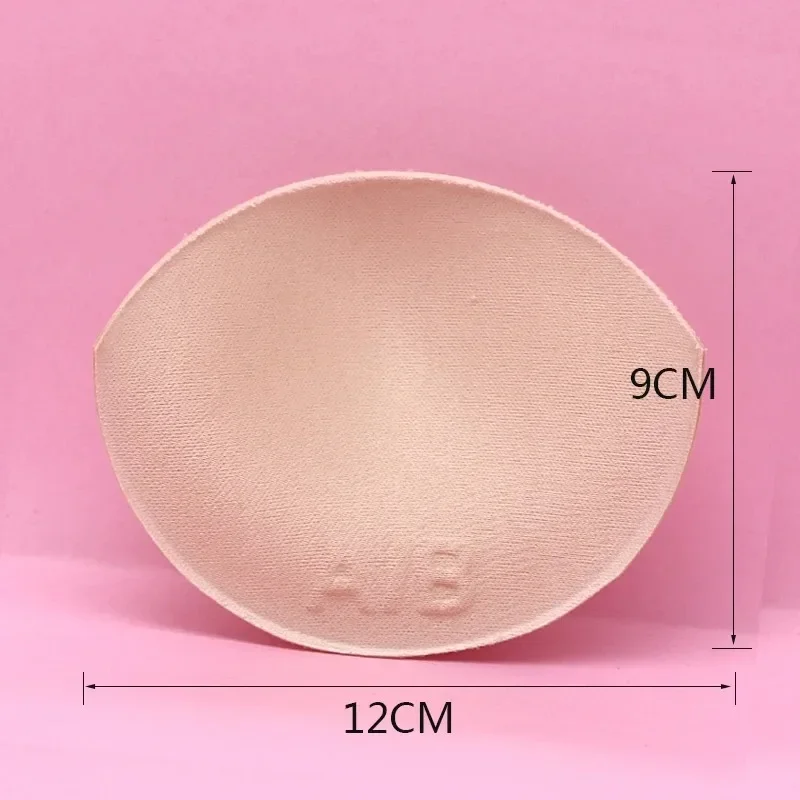 Bra Pads Inserts Bra Insert Pads 2 Pcs 1pair Thick Sponge Bra Pads Push Up Breast Enhancer for Swimsuit Bikini
