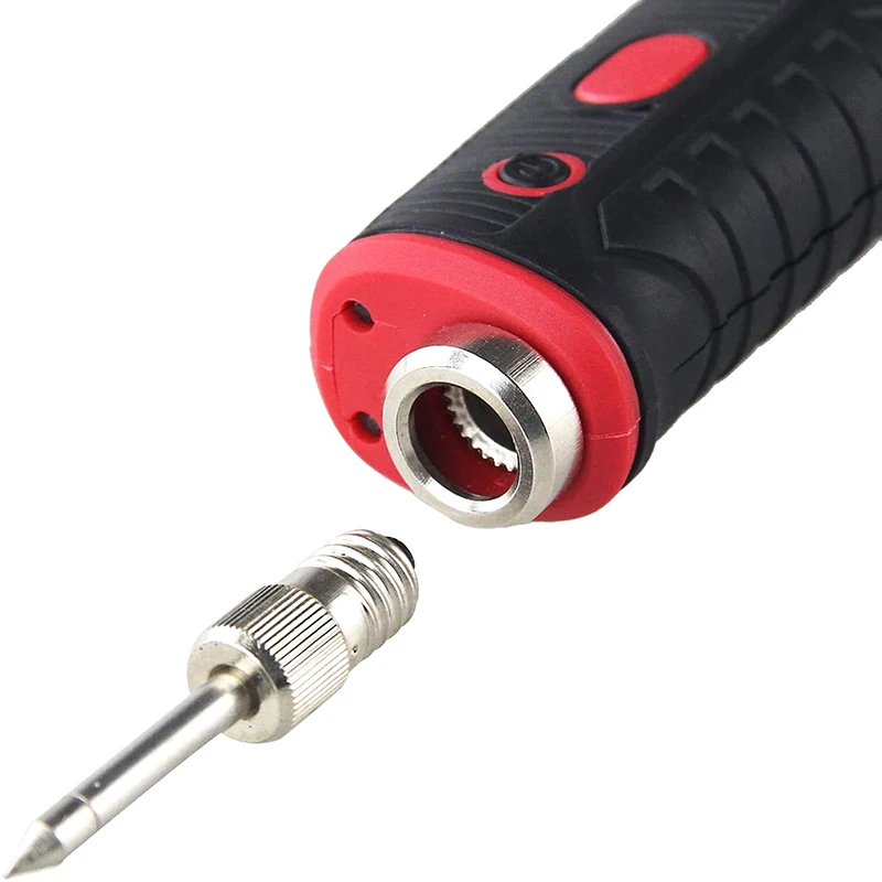 Soldering Iron Tips Kit Set Wireless Battery E10 Interface USB Soldering Iron Heads 1pcs