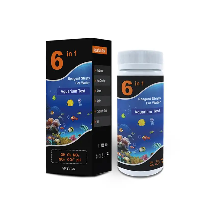 in 1 Professional Water Testing Strips  50  Swimming Pool  Aquarium