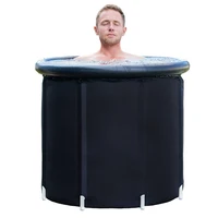 5 Layer Pvc Spa Bathtub Portable & Foldable Tub Ice Bath For Athletes And Fitness 1