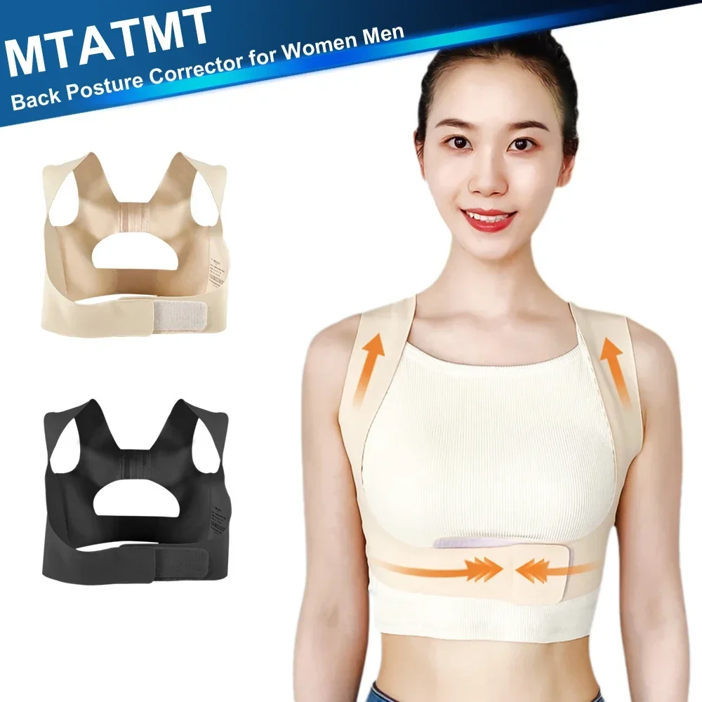 

Back Posture Corrector, Adjustable Upper Back Brace for Posture Hunchback Support and Providing Pain Relief from Neck, Shoulder