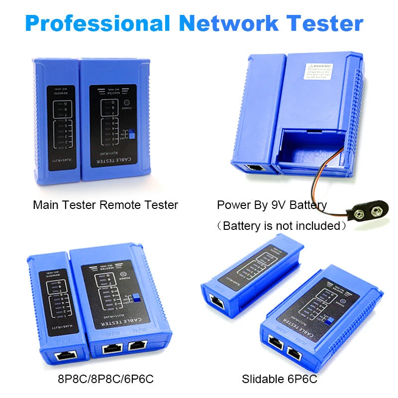 Rede Crimp Tool Kit, Cabo de Rede