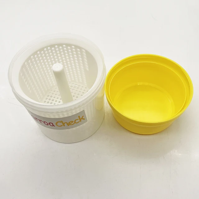 Varroa Atkák Megfigyelése Ellenőrizze A Palack Méhészeti Atka Detektálási Dobozokat Méhész Apikultúra Eszközök - Image 3