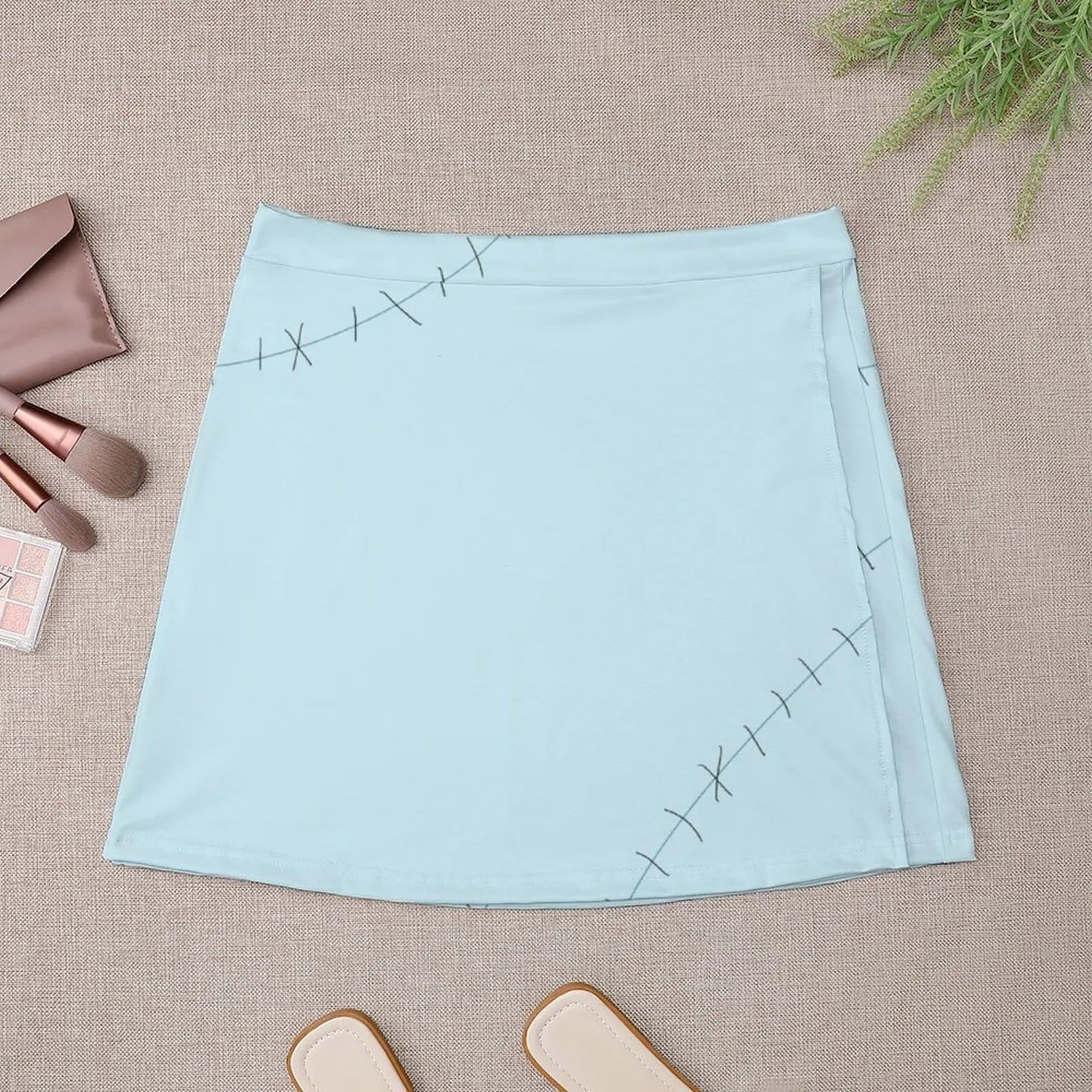 Frog's Breath Mini Skirt korean women's clothes Women's summer skirts