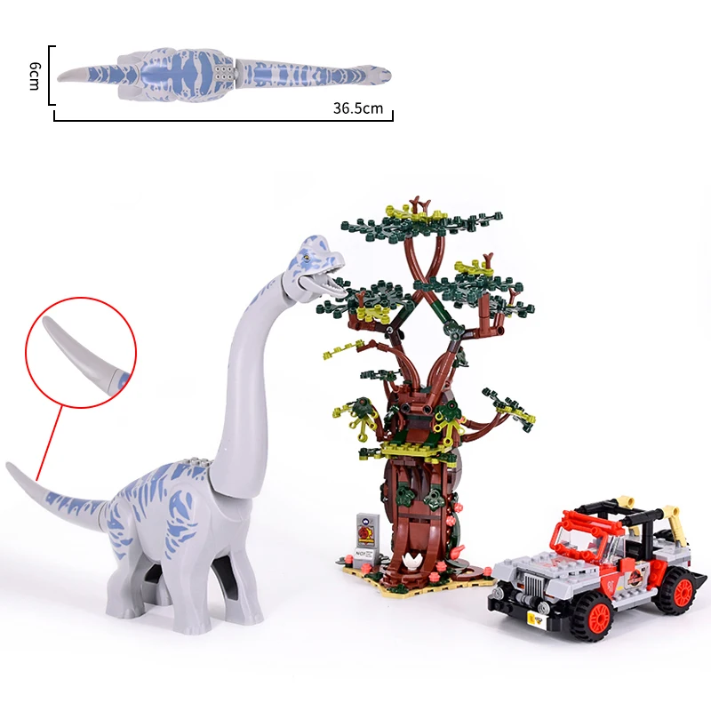 

MOC Jurassic World Park Wrist Dragon Wonder Model Building Blocks Dinosaur Model Bricks Children's DIY Education Toy Gifts