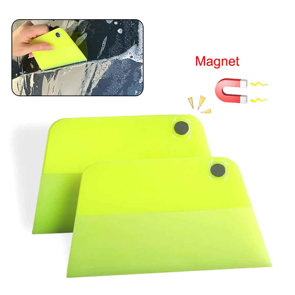Small Squeegee Mini Wiper Window Tinting Tools for Mirror Glass Car Film  Applicator Window Cleaner Scrapper with Non-Slip Handle - AliExpress