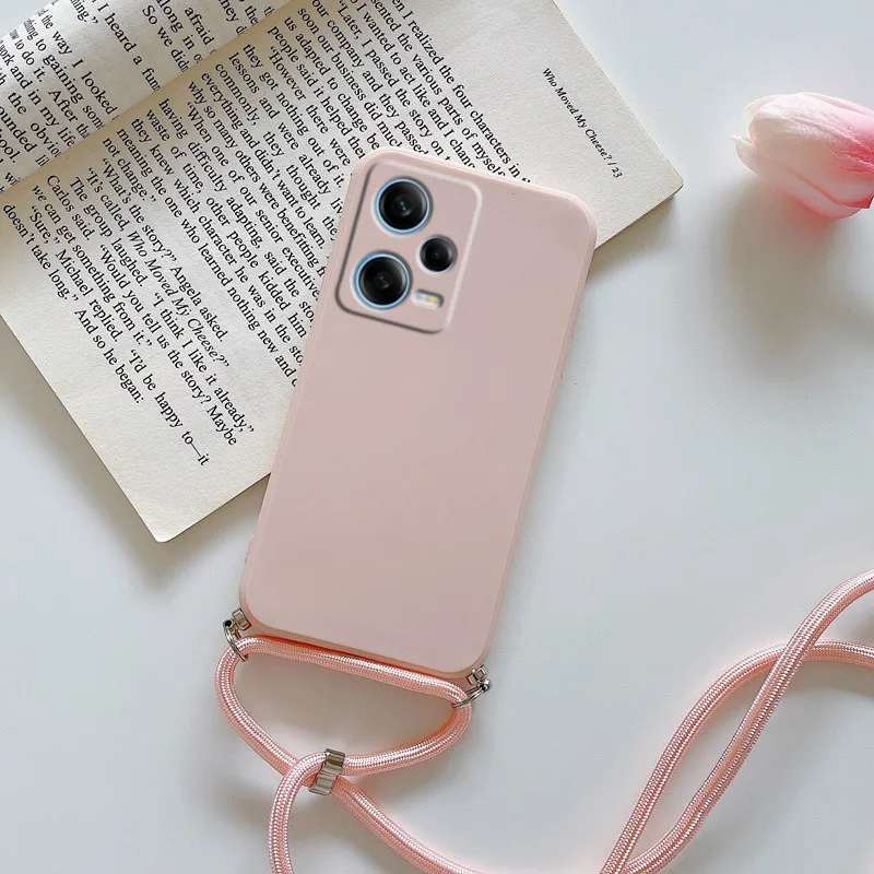 Crossbody Lanyard Soft Silicone Phone Case