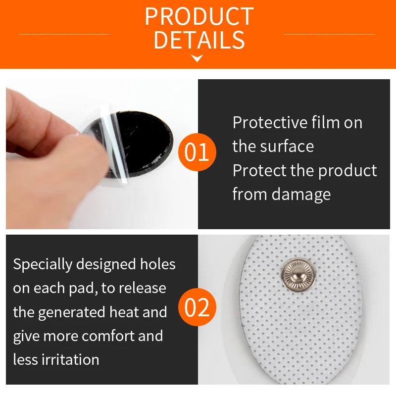 10/20pcs Mini Button Electrode Pad for Tens Acupuncture Adhesive Gel Massager Non-woven Muscle Stimulator Pads for Slimming body muscle stimulator,electrode pads