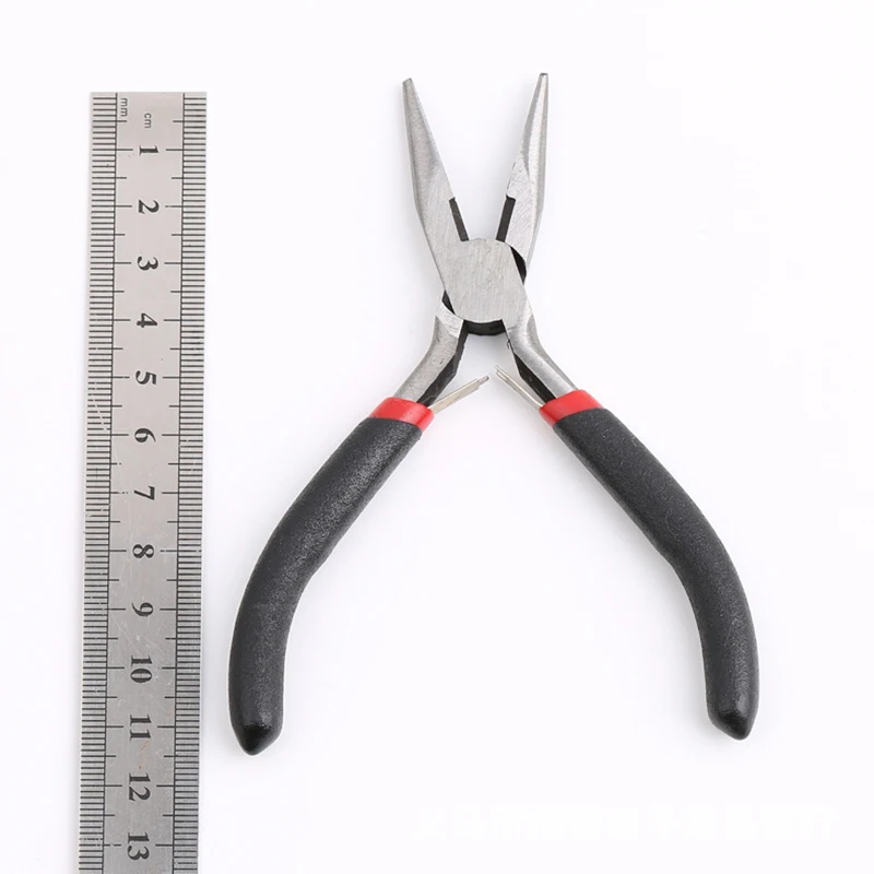 Stainless Steel Hair Pliers Tip Plier Diy Hair Extension Tools Flat Type Plier Clamp For Hair Extensions