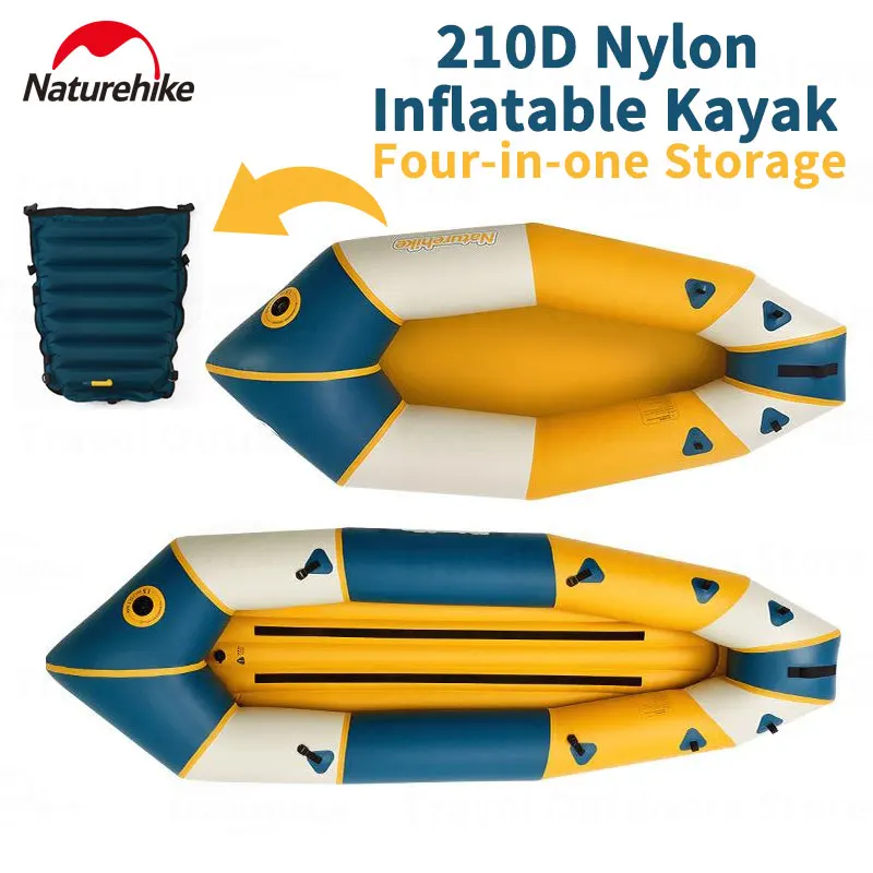 Inflatable Fishing Kayak Watercraft 6