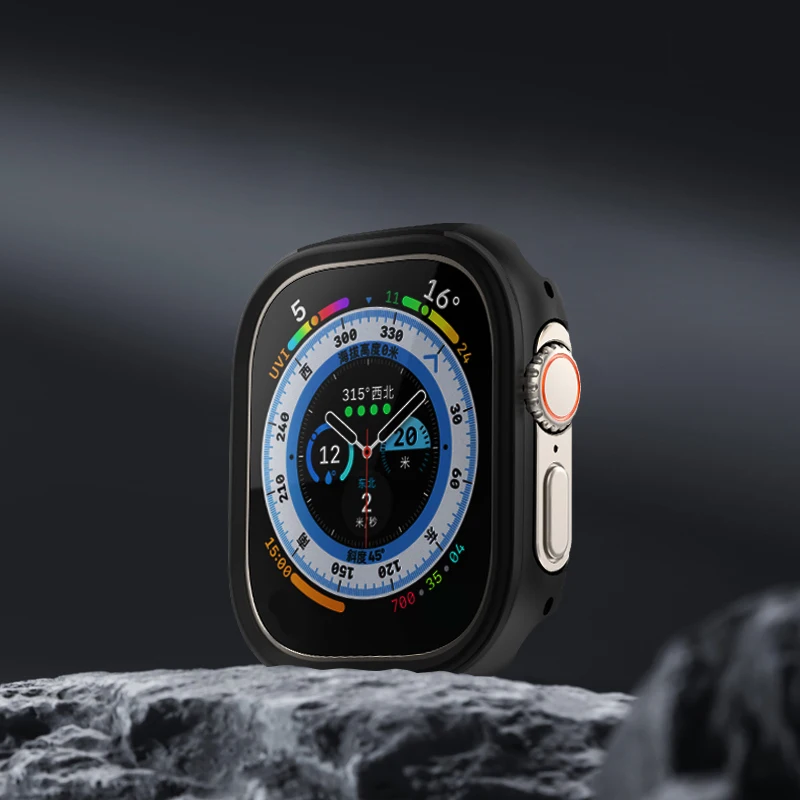˷̴ ձ ̽  ð Ʈ 49mm ƼŸ ÷ Ŀ, iwatch ø 8 TPU + ձ   Ʈ 49