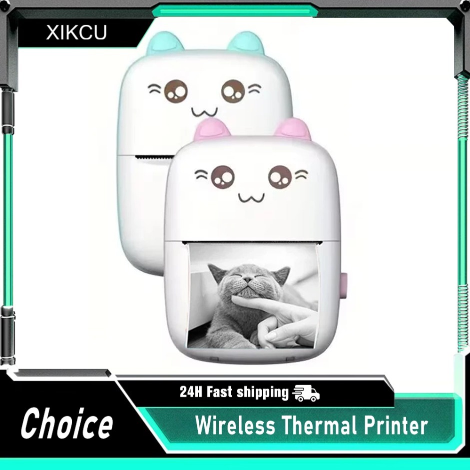 C9 MINI Portable Thermal Printer Wireless Label Memo Machine 200dpi Bluetooth Inkless Pocket Printer Phone Notes Printing Paper