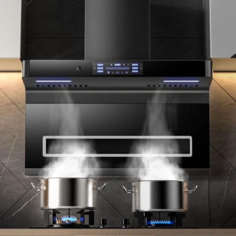 

Range Hood Household Kitchen Large Suction Top Side Double Suction Small Range Hood