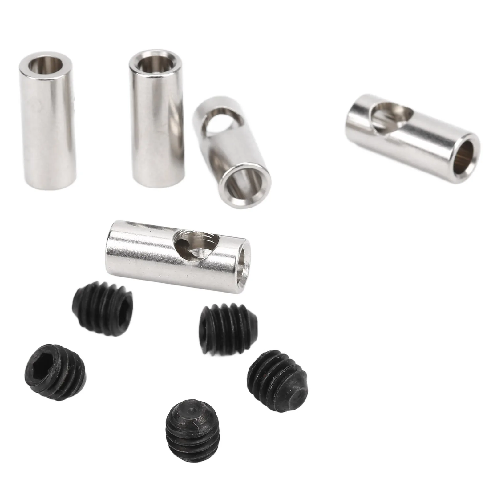 RC mootori teljepiisaldus 3,17 mm - 5 mm 5 tk kogumikus + klahv