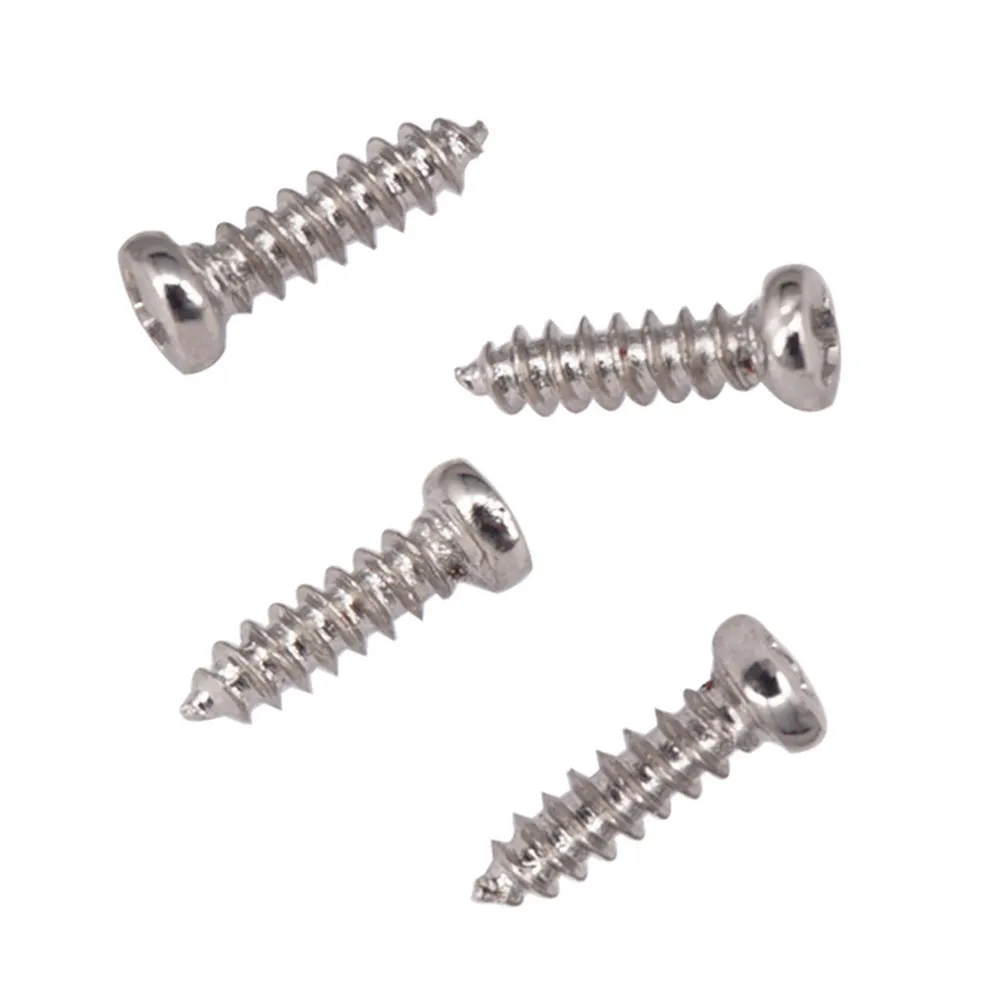E-Gitarre Gitarre Stimmschraube Schrauben 2,2 x 11 mm 50 Stück Akustikgitarre Banjo Mechaniken Mechanik Stimmwirbel Ukulele Nützlich – Detail 5