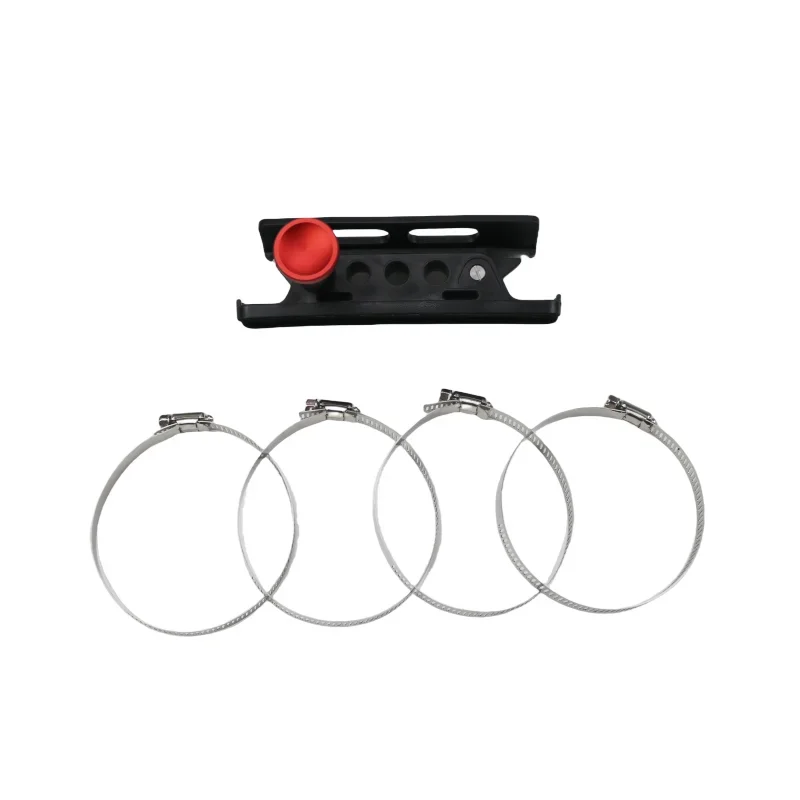 Red Motocycle Car Extinguisher Mount Bracket Adjustable Fit for Jeep Wrangler JK Fire Bottle Holder