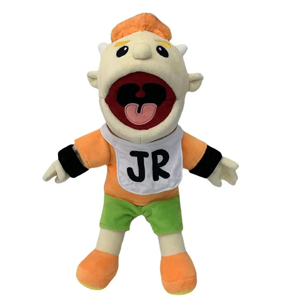 New Jeffy Puppet Jeffy Hand Puppet Plush Toy Stuffed Doll Kids Birthday  Gift Toy