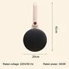 Mini Automatic Electric Crepe Maker Spring Cake Pie Cooker Non-stick Pizza Griddle Pancake Pan Pot Baking Grill Cooking Plate EU 6