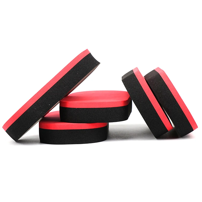 

Table Tennis Racket Cleaning Sponge Wipe Rubber Sponge Eva High-Density Red And Black Soft Sponge Wipe Soft Non-Slagging