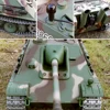 Henglong 3869 German Jagdpanther Antitank Vehicle Model Metal Battle Tank Competitive Remote Control Electric Simulation Model 5
