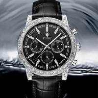 RUIGE Men's New Quartz Watch Belt Business Waterproof Night Glow Famous Watch Trend Multi functional Watch