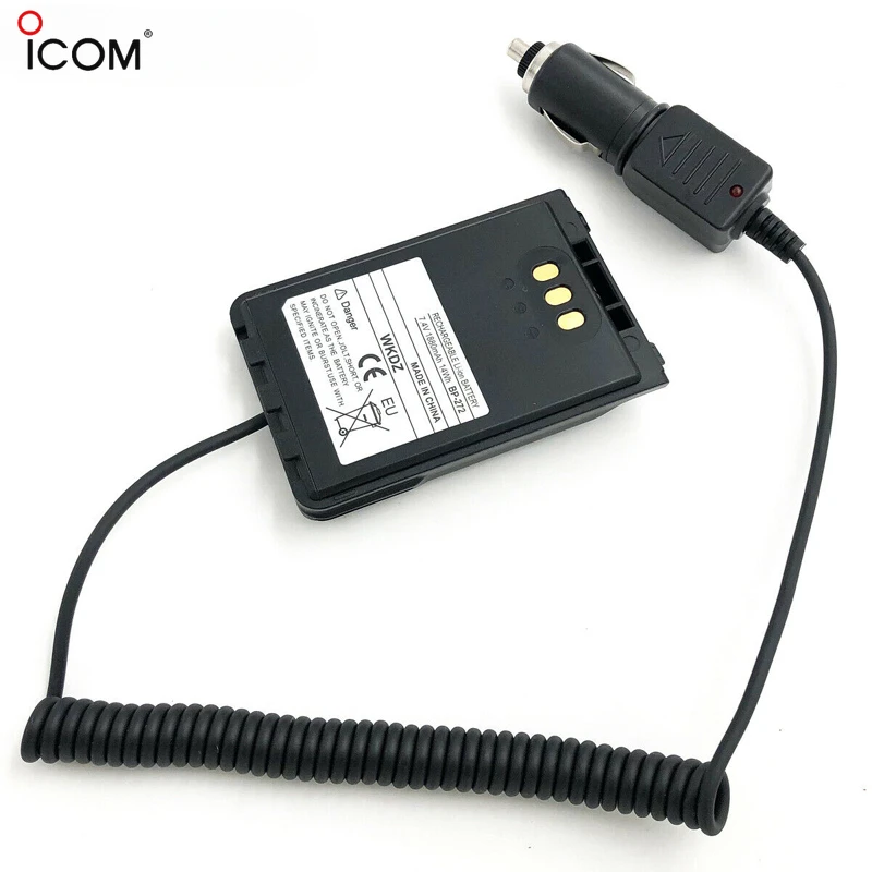 

ICOM 12/24V Battery Eliminator Car Charger Adapter for BP-272 ID-31 ID-51 ID-31A ID-31E ID-31E ID-51A ID-51E Radio Accessories
