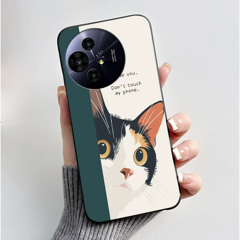 Sleek Black Anti-Scratch Thin Soft Cover