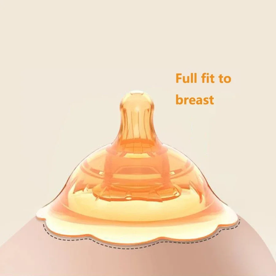 Silicone Nipple Protectors Inverted Nipples Corrector Breastfeeding Nipple Protection Cover Nanosilver Mother Nipple Shield 6