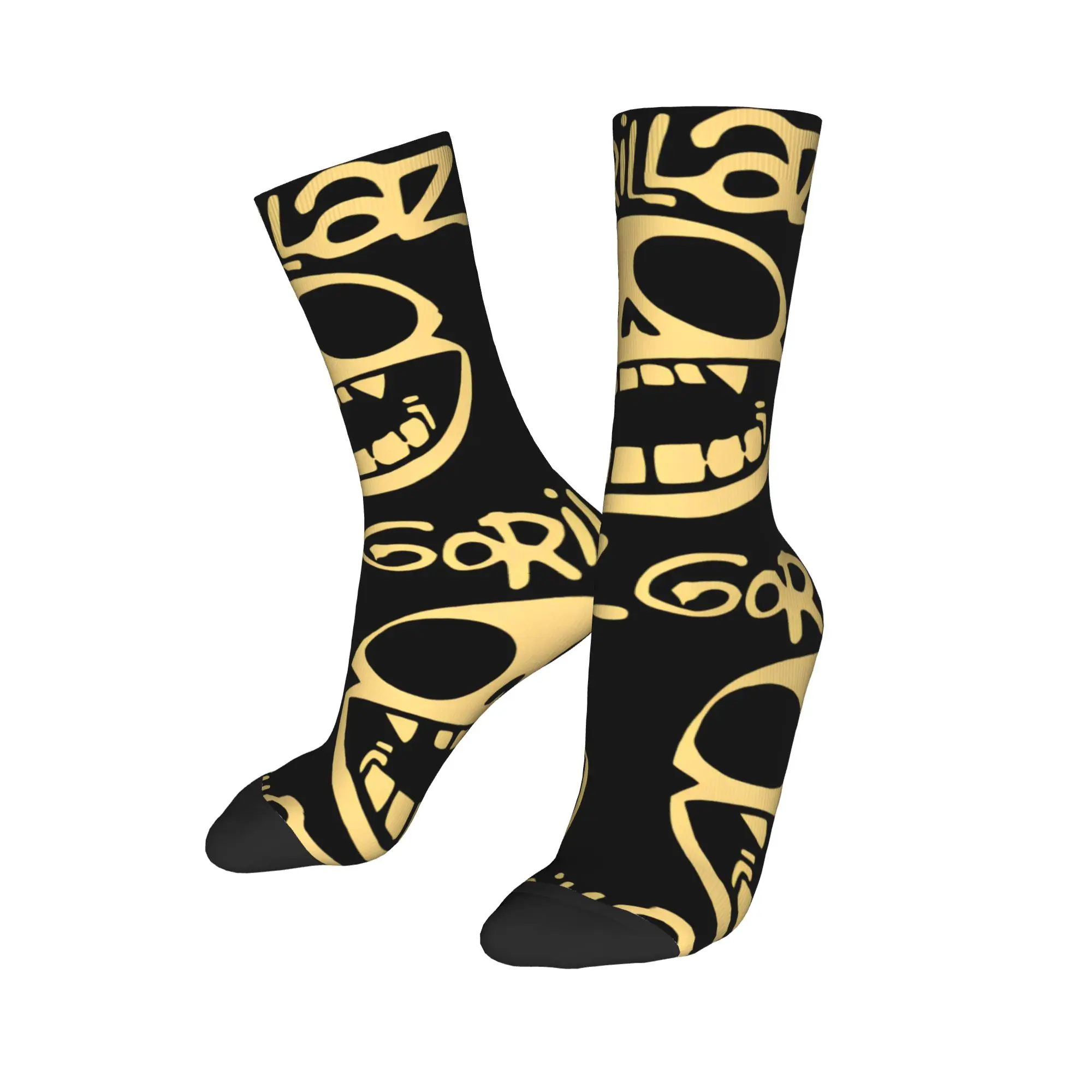 Gorillaz Autumn Rock Band Fun High-Quality Anti-Skid Skate Socks