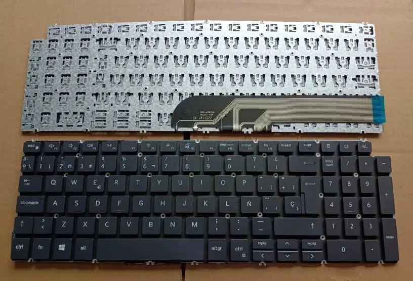 

for Dell Inspiron 5501 5502 5508 5509 5515 5584 5590 5593 5594 5598 7590 7591 7590 P42E P90F Spanish Keyboard