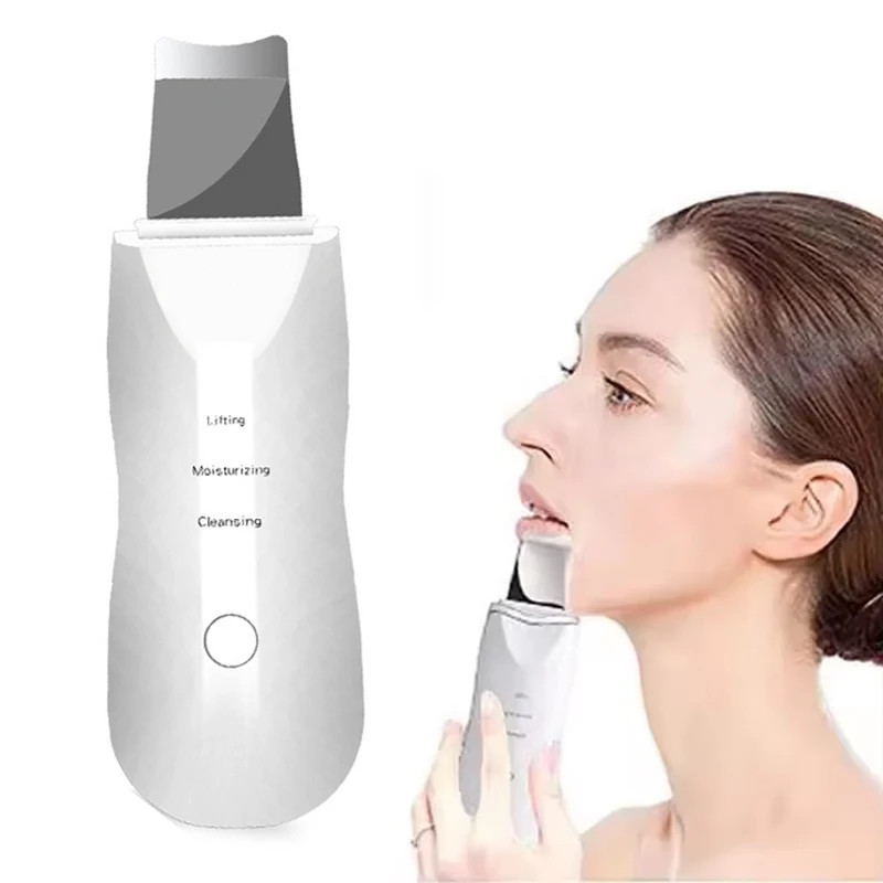 Hot Selling Usb Charging Ultrasonic Skin Scraping Machine For Deep Cleaning Of Facial Dirt Portable Skin Scraping Machine