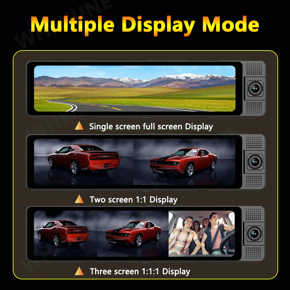 GPS Ʈ 4K  ķ,   ĸ, 2K + 1080P ȭ, IR Ʈ , WiFi  , ð   , 3 ä