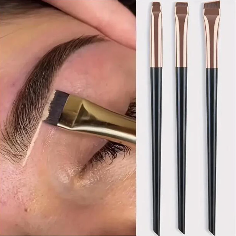 3pcs/set Blade Eyeliner Brush Eyebrow Brush, makeup brush set,makeup brush,makeup tool set,makeup tool