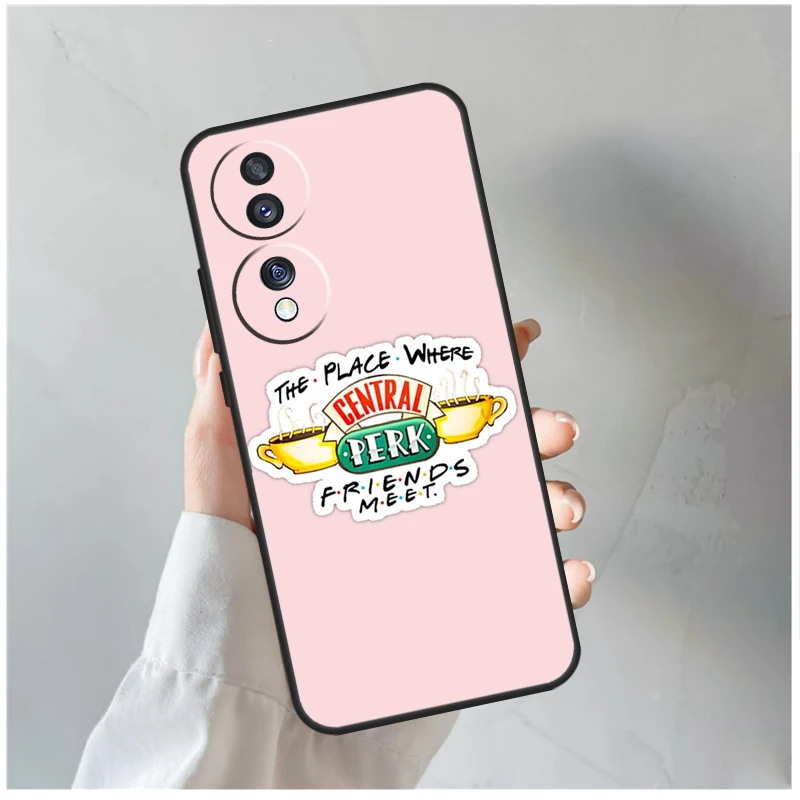Central Perk Friends Themed Protective Smartphone Case - Chic Design Cover
