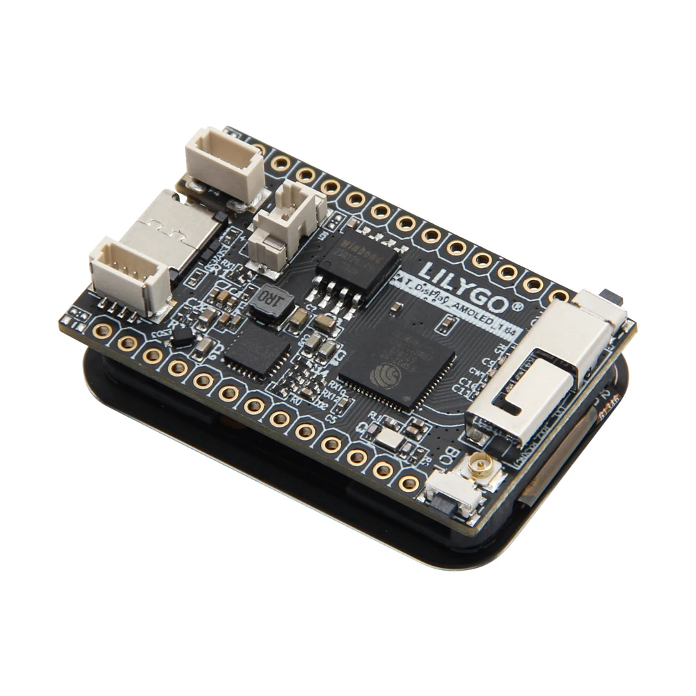 ® T-Display-S3 ESP32-S3 AMOLED 1.64-inch ICNA3311 Touch Display Screen Flash-16M