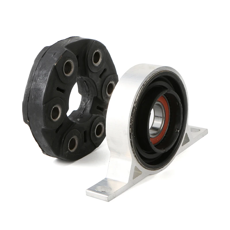 Car Driveshaft Center Bracket Support Bearing Flex Joint Disc Kit For BMW E60 E61 E63 E64 E83 X3