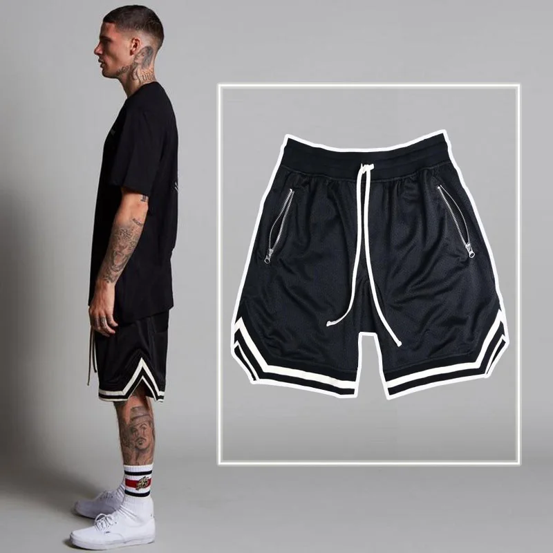 2020 Men's Casual Shorts Summer New Running Fitness Fast-drying Trend Short Pants Loose Basketball Training Pants
