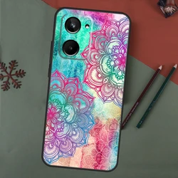 Elegant Mandala Floral Design Phone Case - Realme C25 C25s (KK2661)