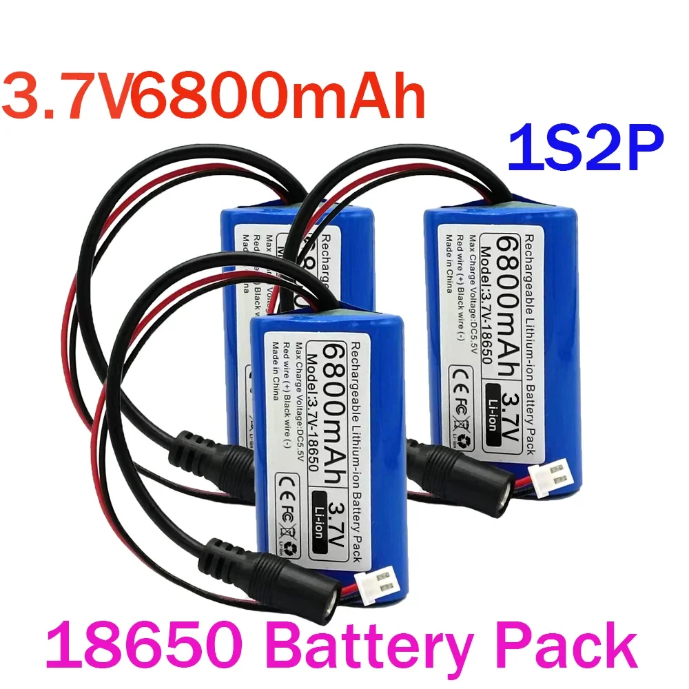 3.7V 18650 Lithium Battery 1s2p 1s3p 1s4p for
