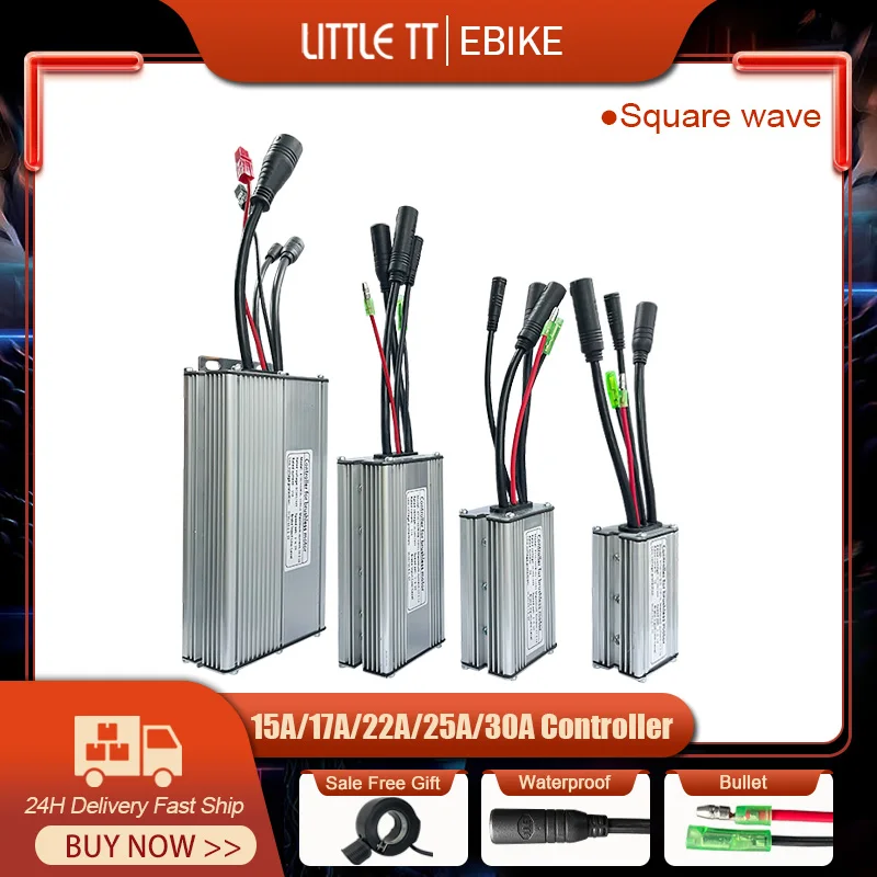 Kit Controller KT Per Bicicletta Elettrica, Pannello Display LCD3 36V 48V 350W Controller 17A Pedalata Assistita Set Acceleratore A Pollice Sensore Per La Modifica Della Bicicletta Elettrica - Foto 2