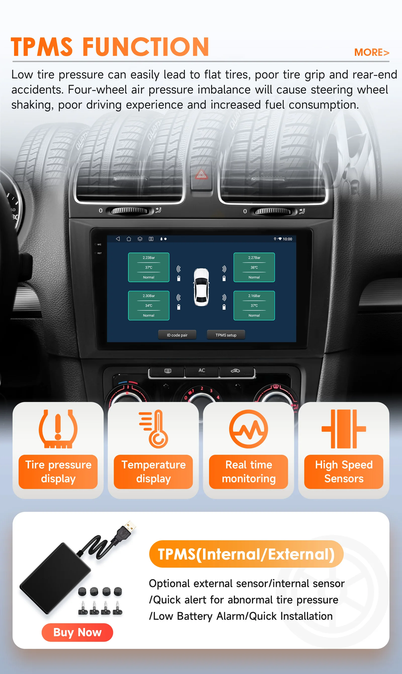 Hizpo Auto Intelligente Systeme Smart Stereo für VW Volkswagen Golf 6 2008-2016 GPS Radio Kabelloses CarPlay Android Auto 6115 4G – Detail 36