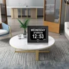 7 inch Digital Calendar Clock 12 Alarms Multi-Languages Table Clock Remote Control Alarm Clock Medicine Time Reminder for Elder 3