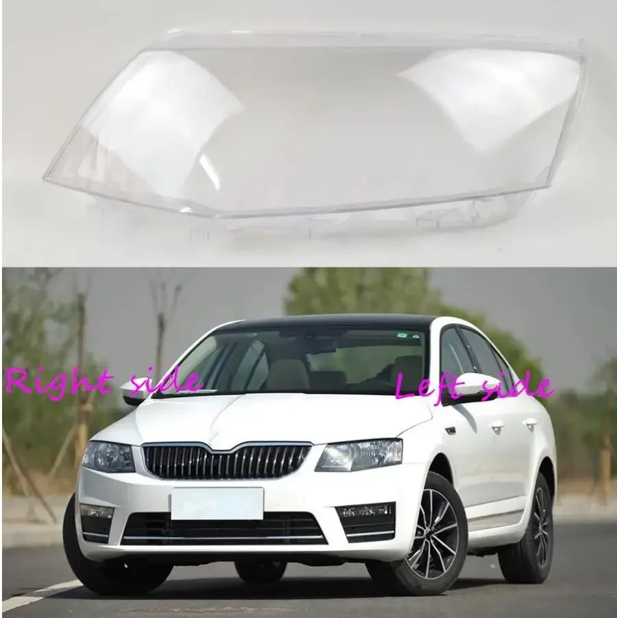 

For Skoda Octavia 2015 2016 2017 Car Headlight cover Headlamp Lens Auto Shell Cover