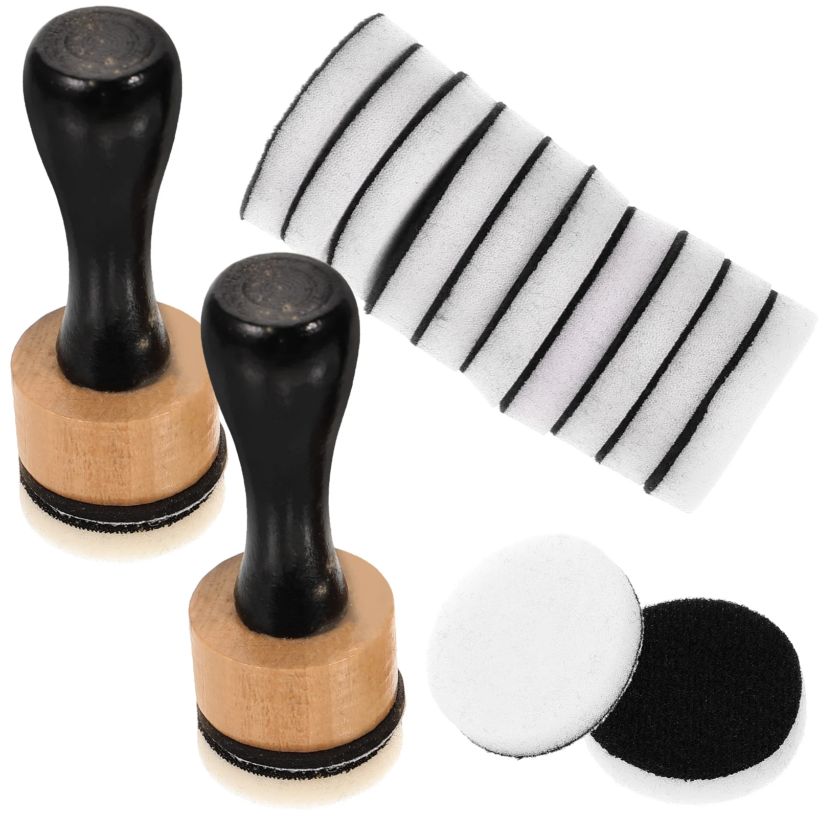 

Round Replacement Foam Pad Aid Distress Ink Pads Mini Sketch Tools Stamping for Card Making Sponge Distressing Supplies Mat