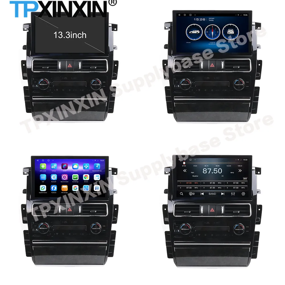 13.3 Inch Car Radio Stereo Receiver Android 11 For Nissan Patrol