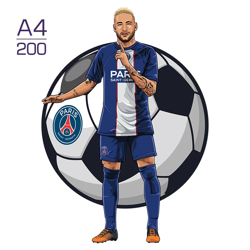 Puzzle  Football Star Wooden Jigsaw Sports Stars Puzzle for Kids Adults Educational Fabulous Gift 300 Pcs DIY Puzzle Toys 5