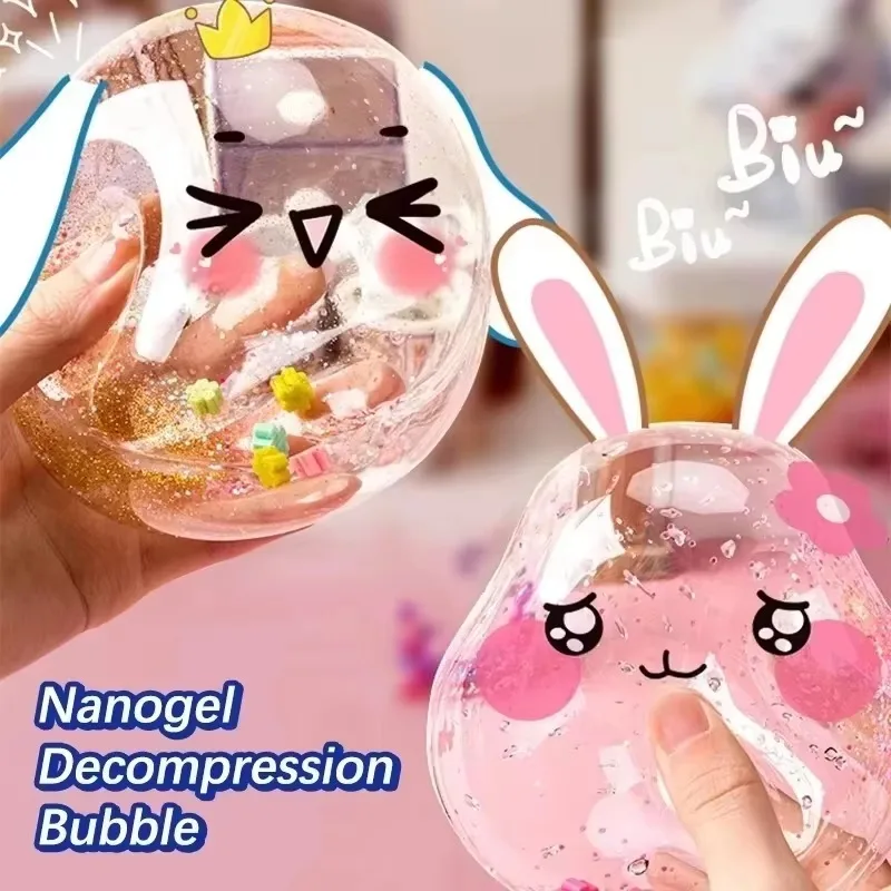 2025 Blowable Bubble Tape Non-marking Double-sided Adhesive for DIY Craft Pinch Toy Making Reusable Color High Sticky Nano Tapes 5