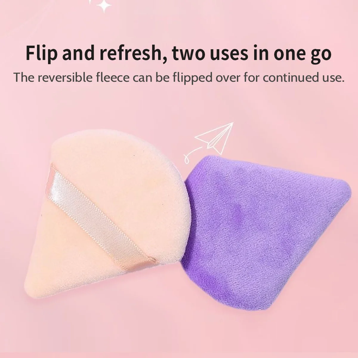 12PCS Women Makeup Tool Set Makeup Sponge Powder Puff Beauty Sponge Foundation Sponge Wet and Dry Use Essential Makeup Set