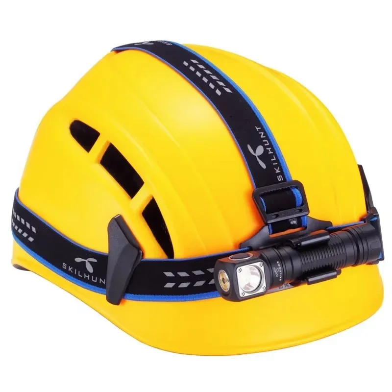 Headlamp USB Magnetic Rechargeable1200 lumens Flashlight with Headband for Hunting Fishing Camping-Skilhunt H04 H04R H04F RC